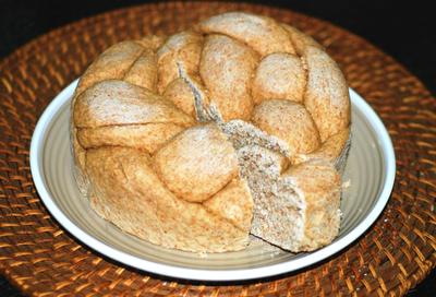 Low Fat, Low Sugar Challa Bread